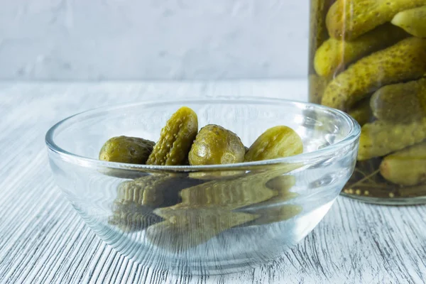 Pickled Gherkins — Stock Photo, Image