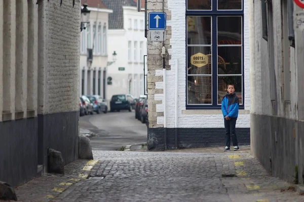 Fim Semana Brugge Bruxelas Bélgica — Fotografia de Stock