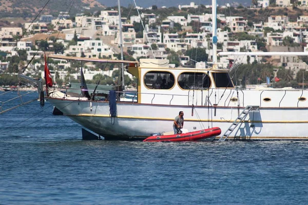 Férias Verão Bodrum Turquia — Fotografia de Stock