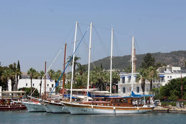 Zomer Vakantie Bodrum Turkije — Stockfoto