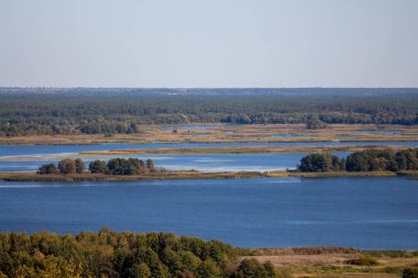 Vytachiv, Ukrayna 'dan Dnipro River Views
