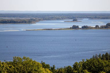 Vytachiv, Ukrayna 'dan Dnipro River Views