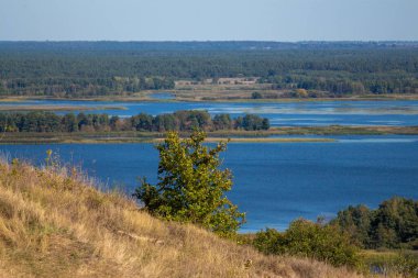 Vytachiv, Ukrayna 'dan Dnipro River Views