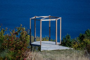 Vytachiv, Ukrayna 'dan Dnipro River Views