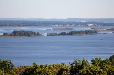 Vytachiv, Ukrayna 'dan Dnipro River Views