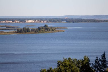 Vytachiv, Ukrayna 'dan Dnipro River Views