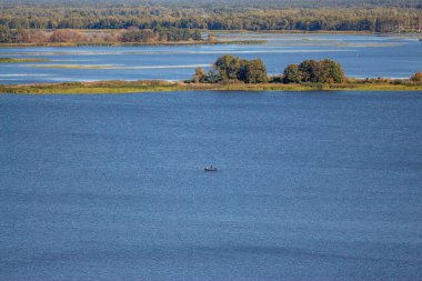 Vytachiv, Ukrayna 'dan Dnipro River Views