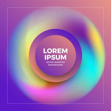 Arka plan geometrik akışkan