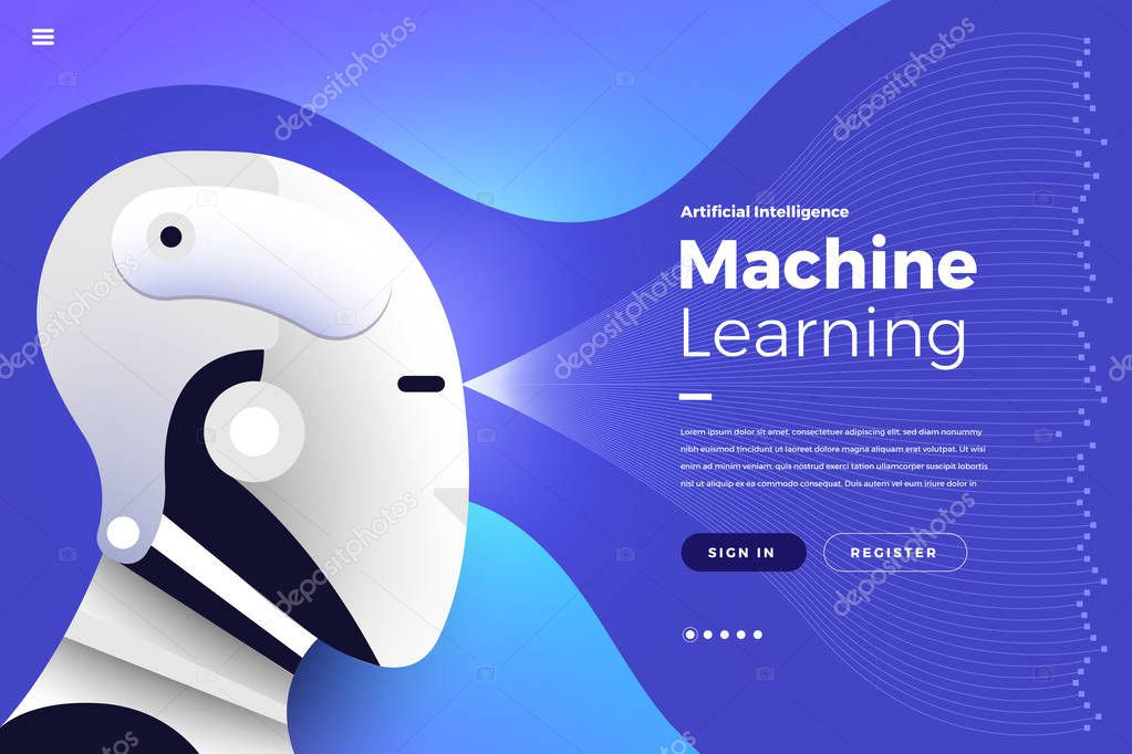 Landing page Afticial intelligence