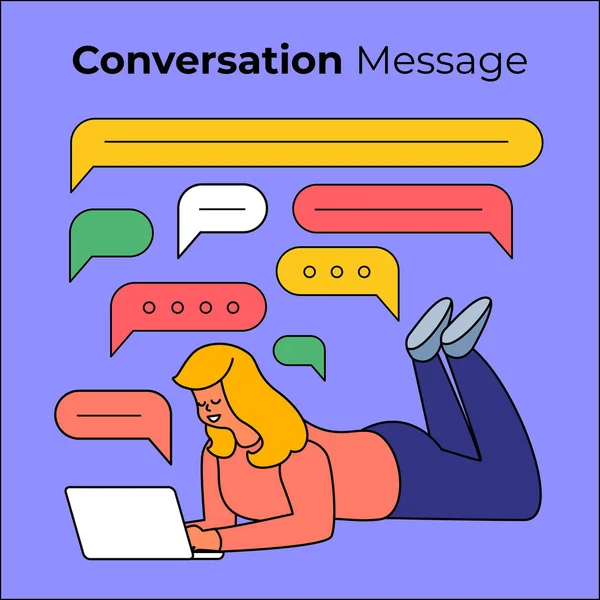 Ilustrações Conceito Design Plano Pessoas Conversão Designer Trabalho Conversão Creatalk —  Vetores de Stock