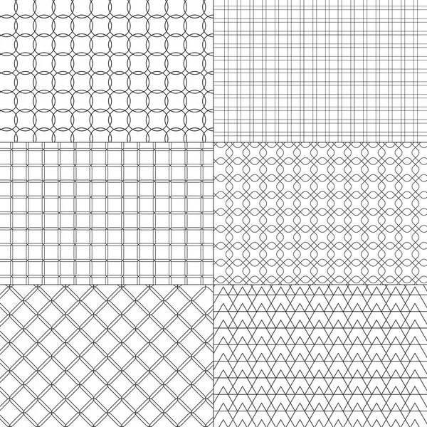 Ensemble Vectoriel Motif Minimal Ligne Géométrique Design Forme Vecteur Illustrer — Image vectorielle