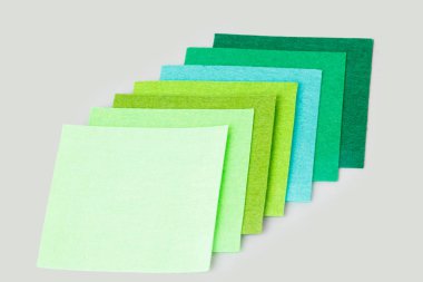 keçe, gökkuşağı renk renkli sayfaları kümesi