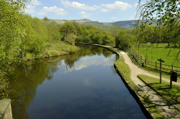 Hudderfield Keskeny Csatorna Moor Friezland Saddleworth Oldham — Stock Fotó