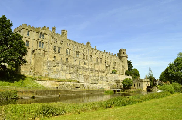 Warwick Warwickshire Engeland Verenigd Koninkrijk Juni 2018 Historische Middeleeuwse Kasteel — Stockfoto