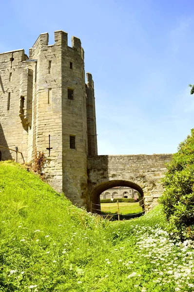 Warwick Warwickshire England Storbritannien Juni 2018 Den Historiska Medeltida Warwick — Stockfoto