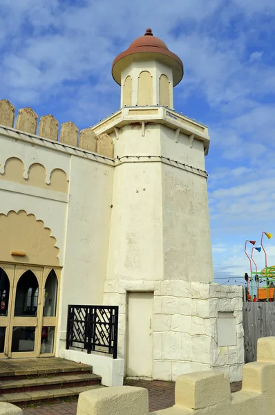 The original Casablanca Entertainment complex building in Pleasureland amusement park in Southport