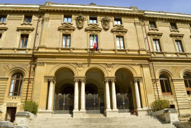 Roma, İtalya - 11 Eylül 2016: Roma 'daki Aziz Peter Kilisesi