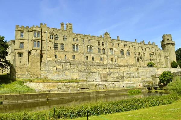 Histórico Castillo Medieval Warwick Warwickshire —  Fotos de Stock