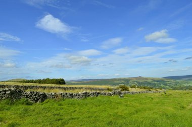 Castleton kırsal Peak District Milli Parkı