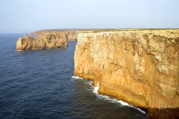 Cape Vincent Cliffs Algarve Coast Portugal — Stock Photo, Image