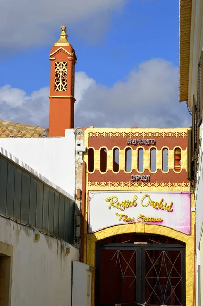 Royal Orchid Тайський Ресторан Місті Альбуфейра — стокове фото