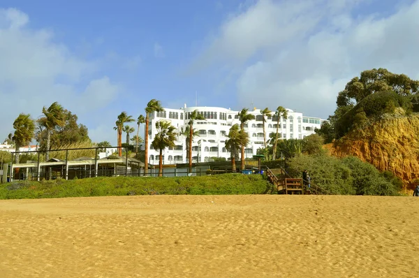 Hotel Algarve Coast Portugal — Stock Photo, Image