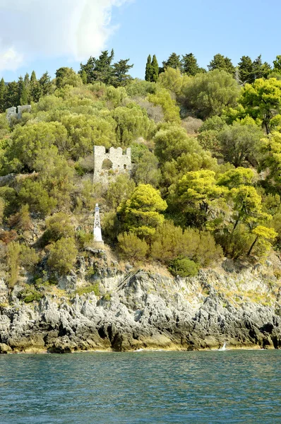 帕索斯在爱奥尼亚海的希腊岛屿 — 图库照片