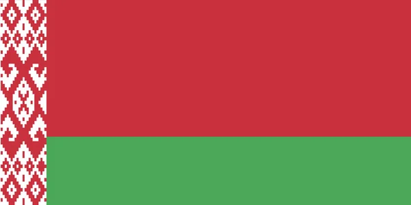 ベラルーシの国旗 — ストック写真