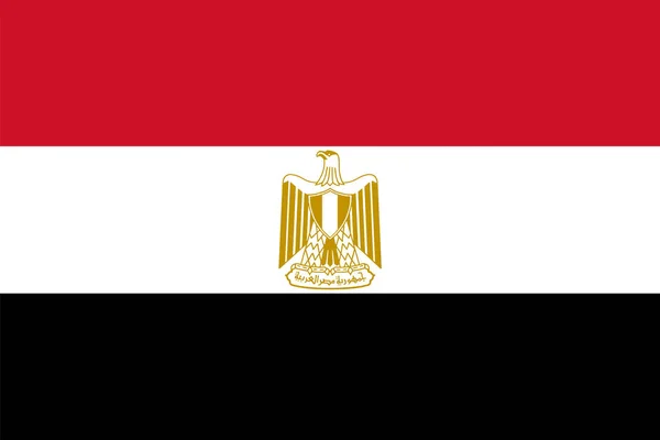 Bandera de Egipto —  Fotos de Stock