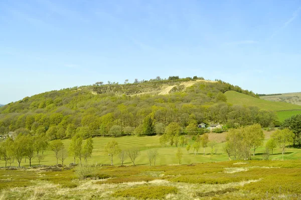 Campo de golfe Glossop em Derbyshire — Fotografia de Stock