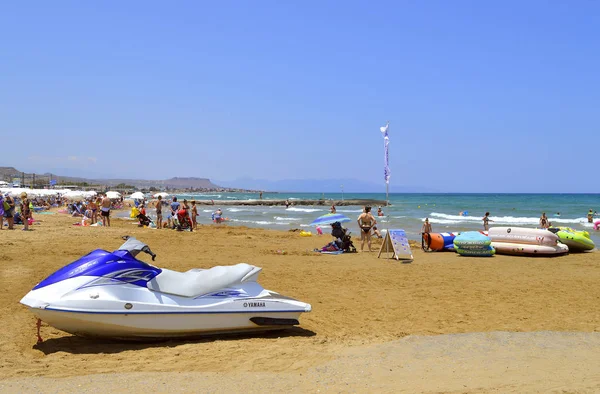 Gouves praia inflatables em Creta — Fotografia de Stock
