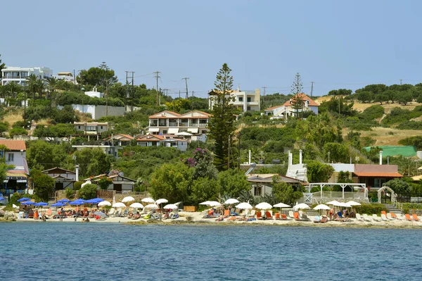 크레타의 아니사라스 해변 — 스톡 사진