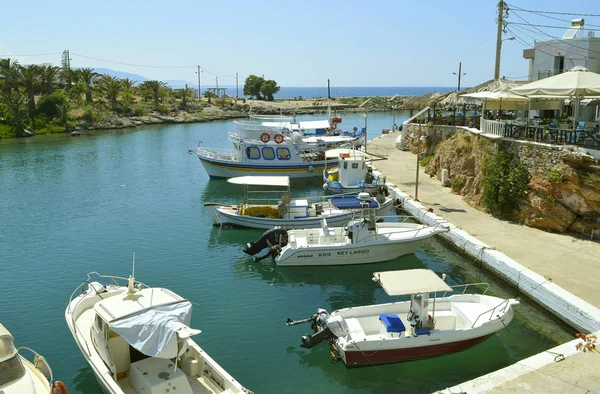 Sissi harbour in Crete — Stock Photo, Image