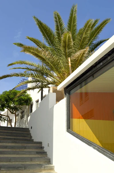 Playa Blanca modern arkitektur — Stockfoto