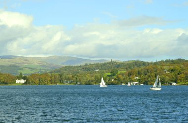 Cumbria 'daki Windermere Gölü