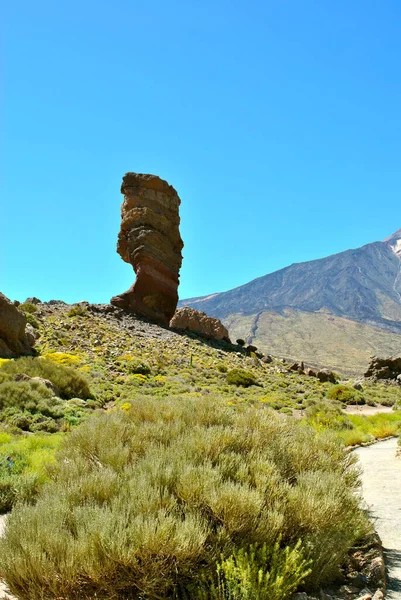 Mount Teide Nemzeti Park Tenerife Egyik Kanári Szigetek — Stock Fotó