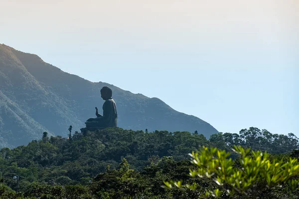Tian Tan Grande Gigante Buddha Una Grande Statua Bronzo Situata — Foto Stock