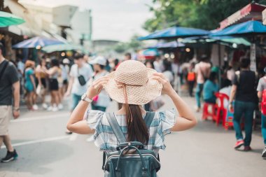Bangkok seyahat konsepti