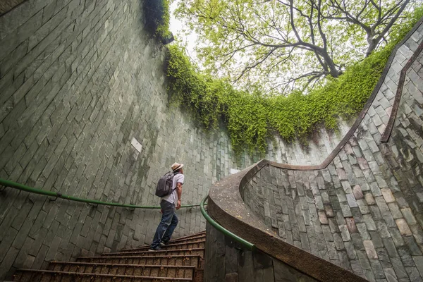 Viajar a Fort Canning Park en Singapur — Foto de Stock