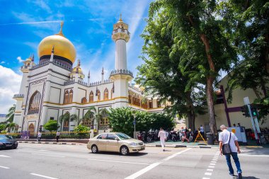 Mescid Sultan, Singapur Camii tarihi Kampong Glam gitmek ile