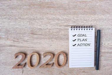 2020 Mutlu Yıllar Amaç, Planlar, Kağıt Defterde Eylem, 