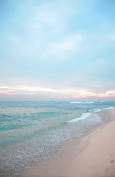Srí Lanka-i naplemente. Weligama beach. — Stock Fotó