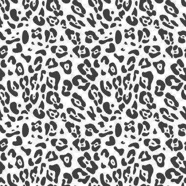 Sorunsuz faux Leopar deri desen