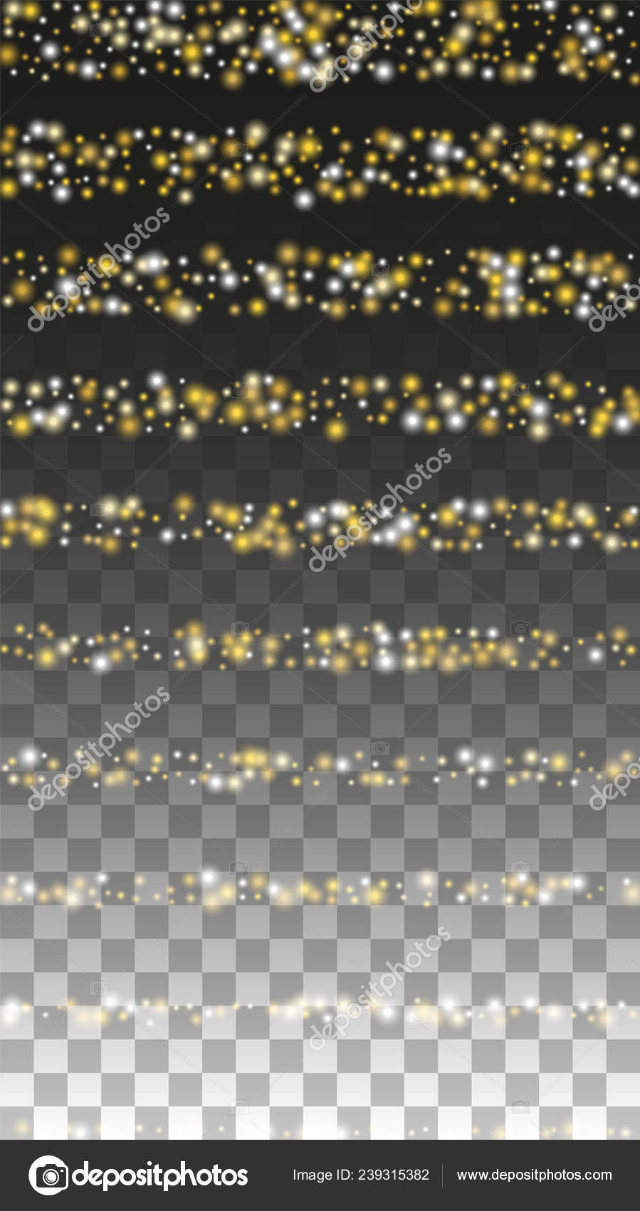 Gold Glitter Vector Texture On A Black Golden Glow Pattern Golden Christmas And New Year Snow Golden Explosion Of Confetti Star Dust Abstract Flicker Background With A Party Lights Design Vector