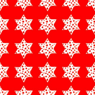 Sorunsuz suluboya yıldız deseni. Sihirli Festival arka plan. Elle çizilmiş Doodle yıldız. Bebek tasarım. Soyut uyum için duvar kağıdı, tekstil, keten, sarma, posterler, kartlar, Banner. Yeni yıl, Doğum günü 