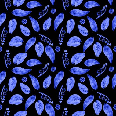 Suluboya çiçek desenli, narin çiçekler. Sorunsuz yaz kumaş, tekstil, ambalaj, duvar kağıdı, arka plan yazdırma. Vintage botanik ayarlayın. Düğün, tatil, Doğum günü. Parlak botanik colllection