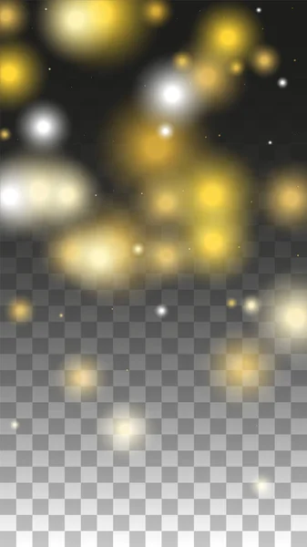 Texture vectorielle de paillettes d'or sur un noir. Golden Glow Pattern. Noël doré et neige du Nouvel An. L'explosion dorée des confettis. Star Dust. Résumé Flicker arrière-plan avec un design de lumières de fête. — Image vectorielle