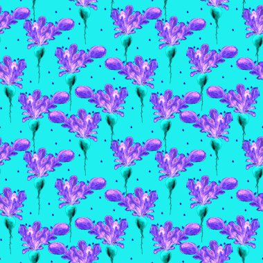 Suluboya Vegan desen. Sorunsuz elle çizilmiş sebze. Sağlıklı gıda yazdır. Bahçe arka plan. Yeşil menü, Restoran, Salat Bar, çiftçilere piyasa için tekrarlanabilir tasarım. Redish. Vejetaryen