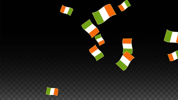 Vector Irish National Background. Affiche de la Saint Patrick pour P — Image vectorielle