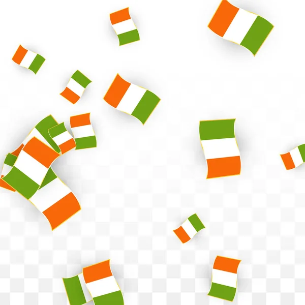 Διάνυσμα ιρλανδικό εθνικό υπόβαθρο. Ημέρα του Αγίου Πατρικίου αφίσα για παμπ κόμμα. 17 Μαρτίου σύμβολο εικονογράφηση. Σημαία της Ιρλανδίας. Eire Banner για τον τουρισμό. Νησί Ιρλανδία. Κελτική σημαία. Τουριστική κάρτα Post του Δουβλίνου. — Διανυσματικό Αρχείο